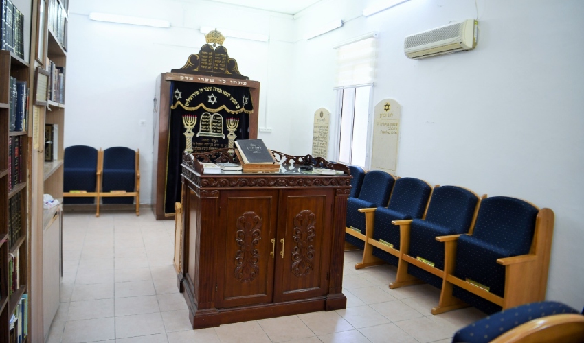 בית הכנסת "שערי צדק הגליל" לאחר השיפוץ (צילום: ראובן כהן, דוברות עיריית חיפה)