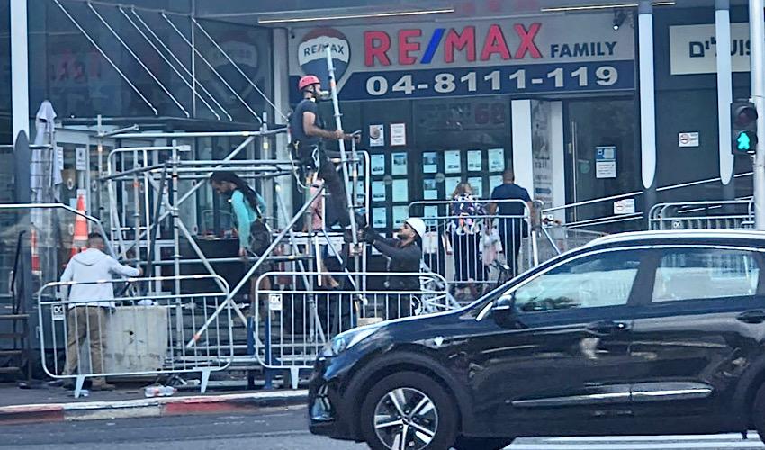 הפירוק של מתחם המחאה בצומת חורב