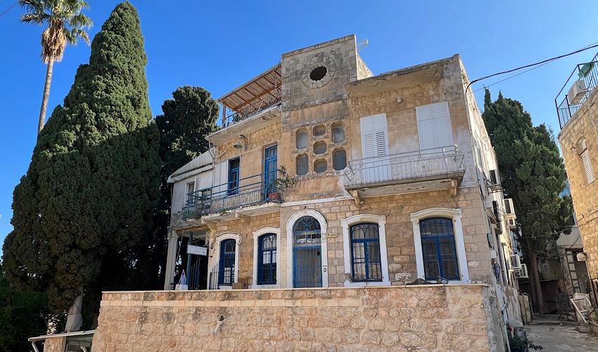 הבניין ברחוב גדעון 5 (צילום: חגית הורנשטיין)