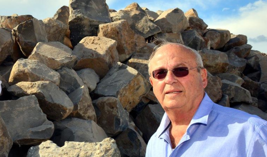 שמואל גנץ ז"ל (צילום: צבי רוגר, דוברות עיריית חיפה)