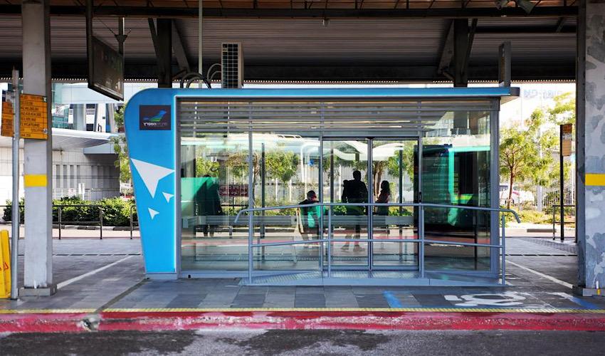 חדש במרכזית המפרץ: תחנות אוטובוס ממוזגות וחכמות