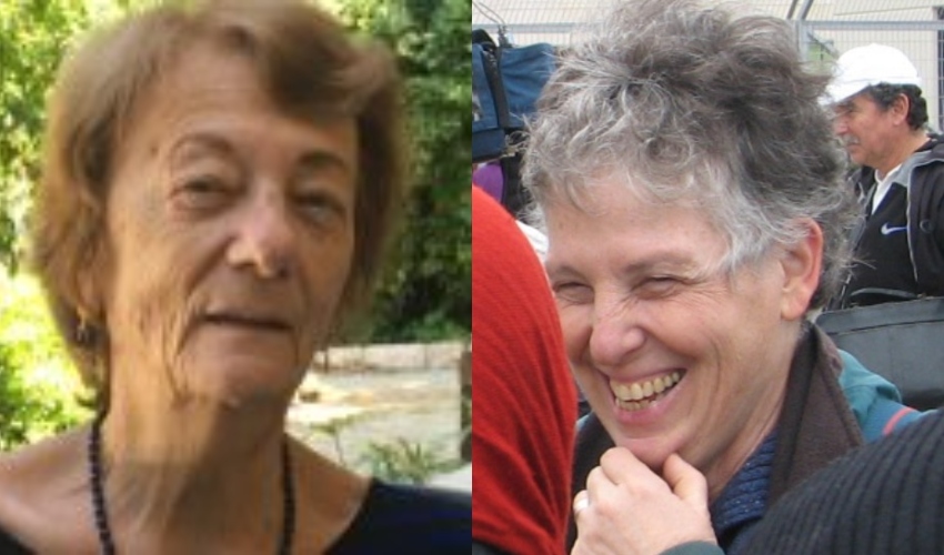 ד"ר חנה ספרן (מימין) וד"ר דליה זק"ש (צילומים: Orrling, ויקיפדיה; אתר אוניברסיטת חיפה)