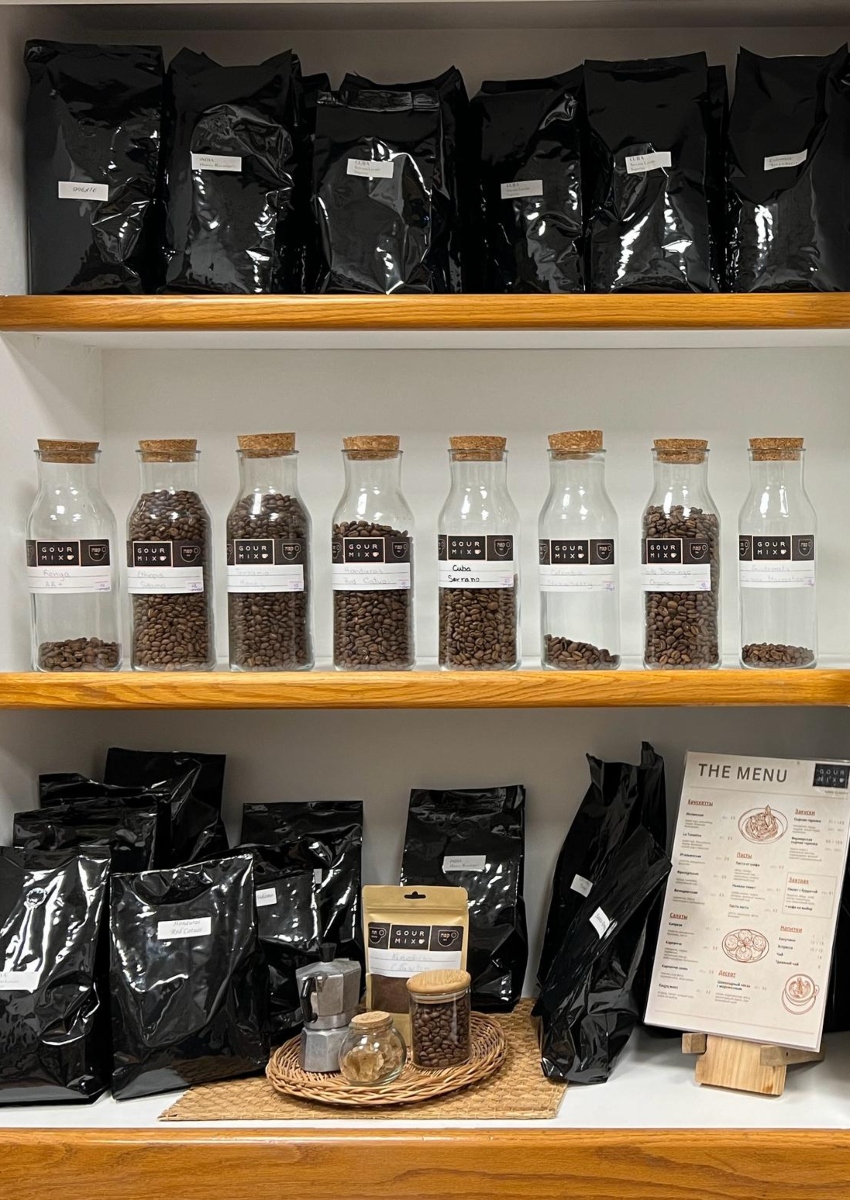 פולי קפה בגורמיקס (צילום: חגית הורנשטיין)