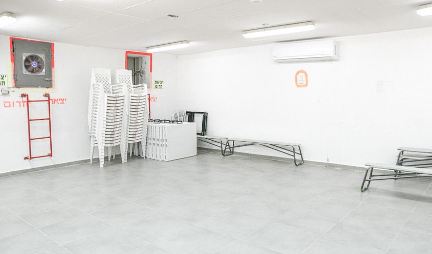 מקלט ציבורי (צילום: ניר בלזיצקי, דוברות עיריית חיפה)