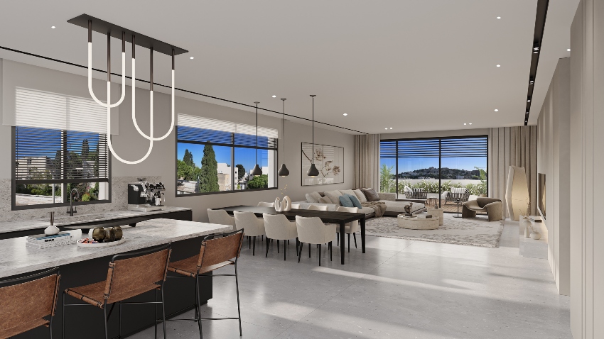 הפרויקט ברחוב דישראלי 29-27 (הדמיה: olin)