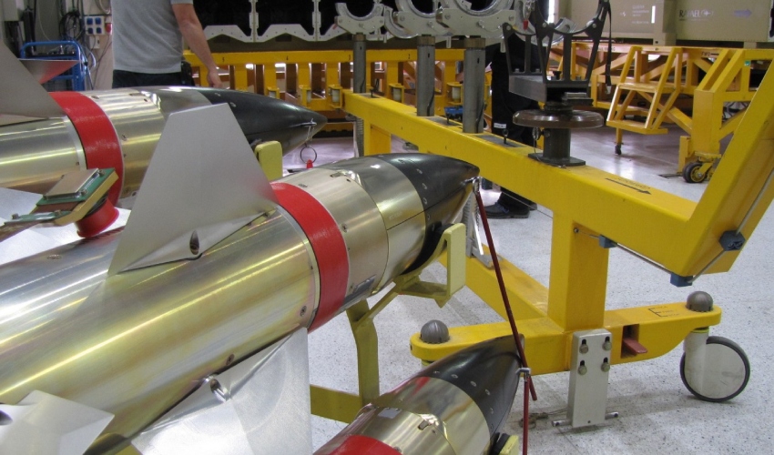 קו ייצור של רפאל (צילום: דוברות רפאל)