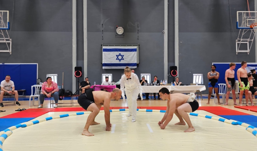 אליפות ישראל בסומו (צילום: אילנה קרטיש)