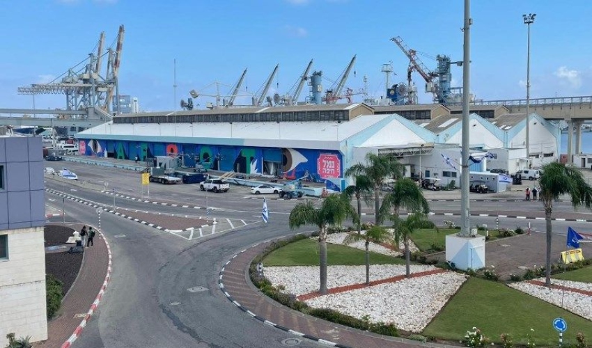 הטרמינל (צילום: דוברות נמל חיפה)