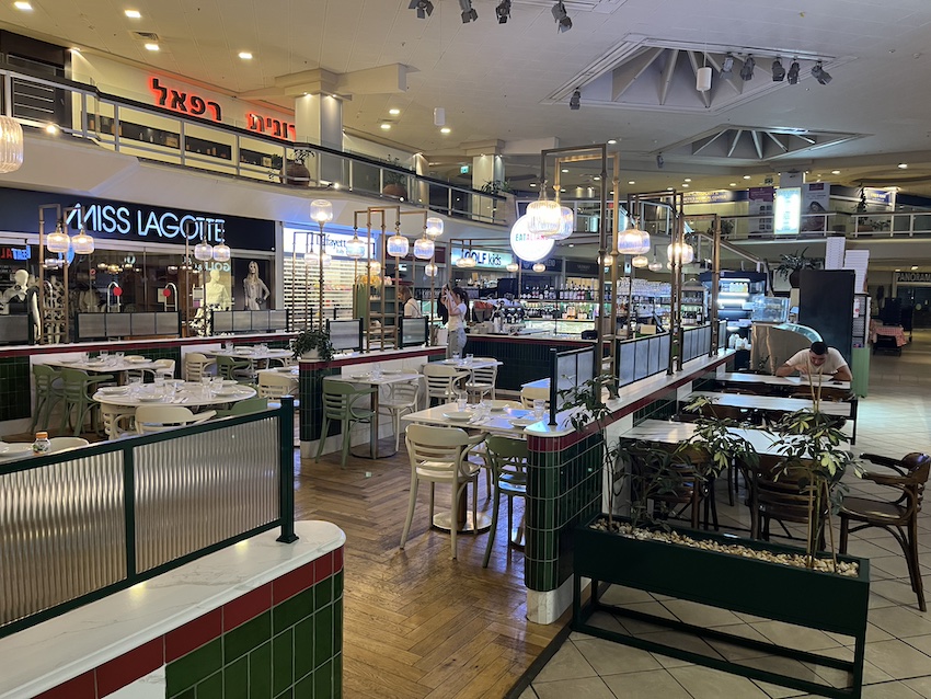 איטליאנו דלי קפה במרכז פנורמה (צילום: נמרוד אשכנזי)