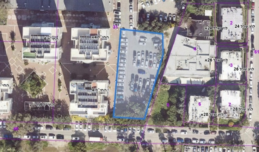 חניון העלייה השנייה (צילום: מתוך פרוטוקול ועדת הכספים)