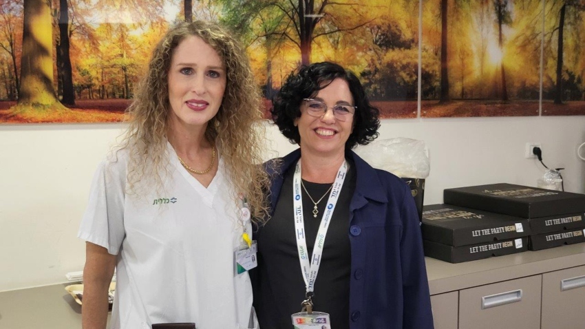 ד"ר שרון קמה ודפנה מיכאל | צילום: אלי דדון