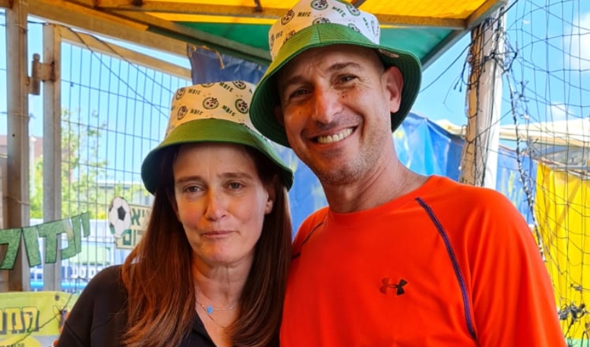 יהודית ז"ל ואופיר רובינשטיין (צילום: פרטי)