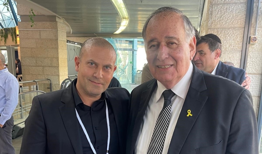 רונן נודלמן ויונה יהב (צילום: דוברות כללית)