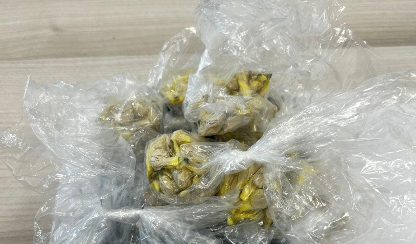 סמים שנתפסו בפשיטה (צילום: דוברות המשטרה)