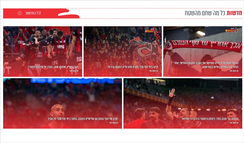 אתר האינטרנט של הפועל חיפה