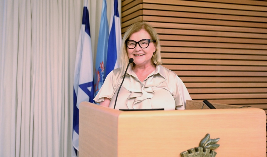 אלונה סולד (צילום: ראובן כהן, דוברות עיריית חיפה)