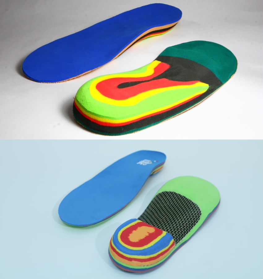 מדרסים בהתאמה אישית (צילום: באדיבות פיט סטפ פרו חיפה)