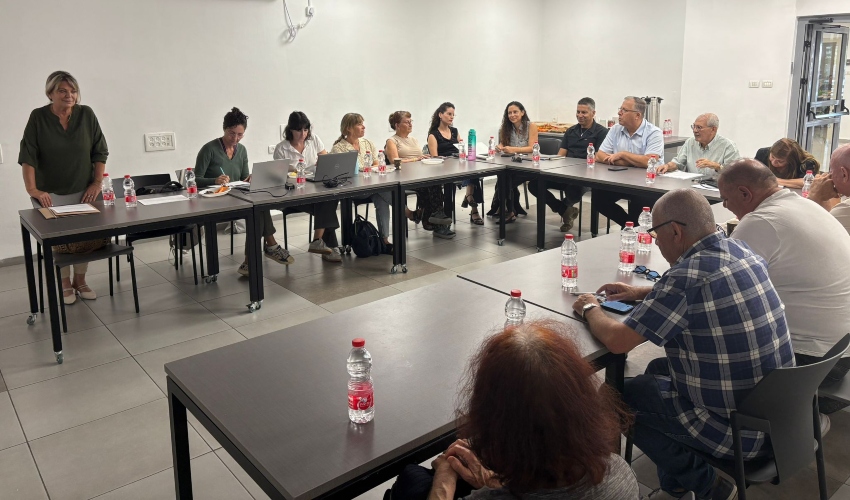 ישיבת ועדת איכות הסביבה של עיריית קרית ביאליק (צילום: דוברות העירייה)