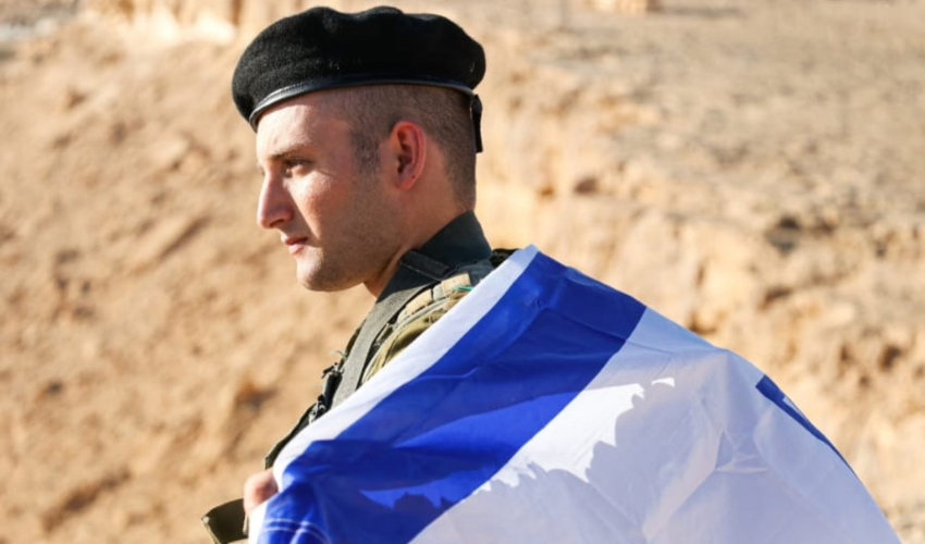 מתן אנרגסט, מסע כומתה של השריון, אוגוסט 2021 (צילום: דובר צה"ל, ויקישיתוף)