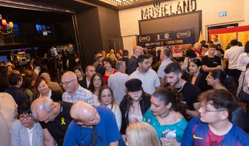 אירוע הפתיחה של פסטיבל הסרטים ההודי (צילום: זיו ברק)