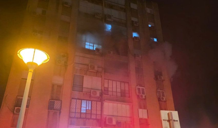 שריפה בבניין מגורים בקרית אתא (שימוש לפי סעיף 27א לחוק זכויות יוצרים)