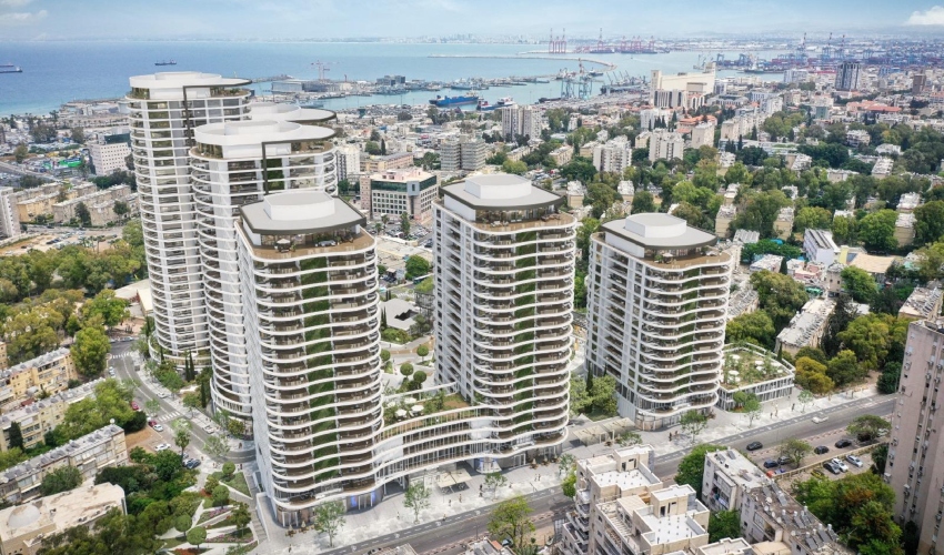 פרויקט "מתחם 11" (הדמיה: גיורא גור ושות' אדריכלים)