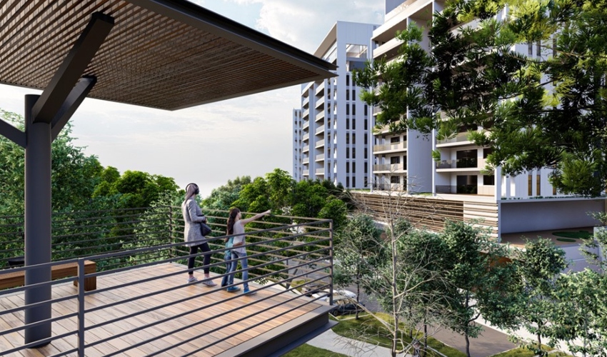 תוכנית "צבר שקמה" (הדמיה: SO אדריכלים)