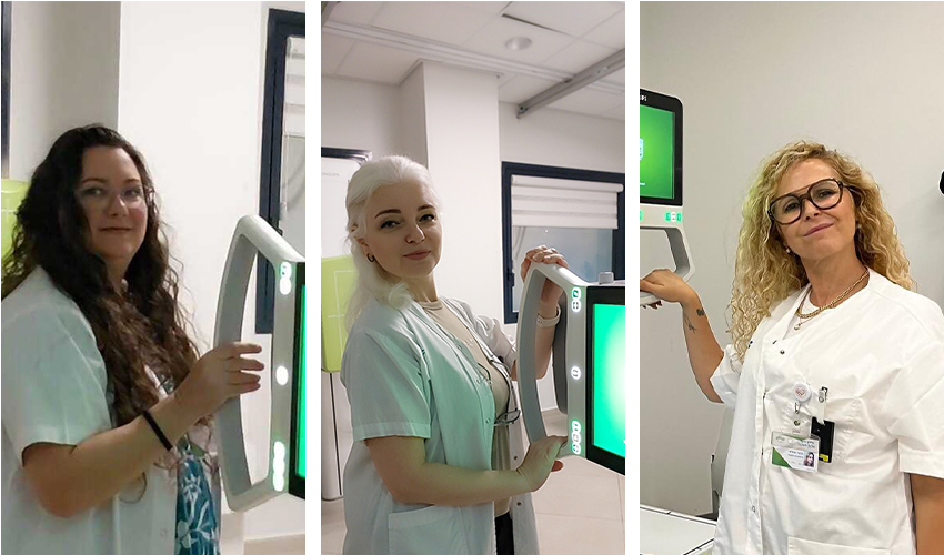 רבקה שאול, סבטה בריסקין וקרן רוזנברג (צילומים: דוברות כללית)