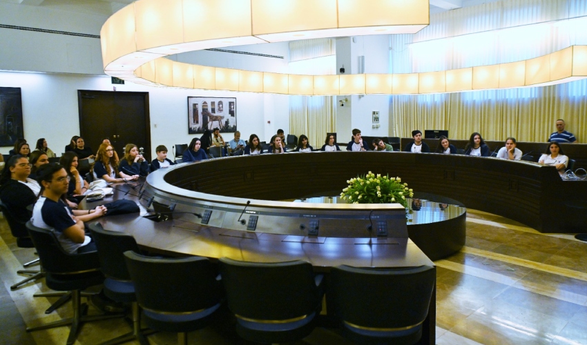 יום חילופי השלטון (צילום: ראובן כהן, דוברות עיריית חיפה)