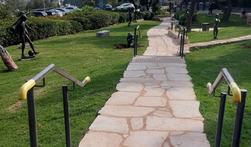גן הפסלים, היום (צילום: שרית מלצר)