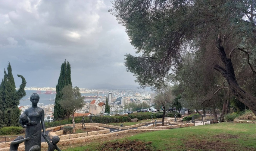 גן הפסלים, היום (צילום: שרית מלצר)
