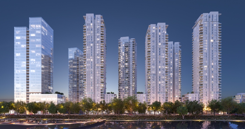 פרויקט Uptown (הדמיה: סטודיו 84)