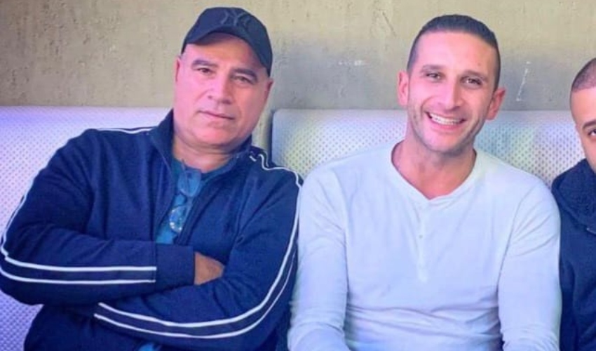 חיים רחום ז"ל (משמאל) ואחיינו גבי (צילום: באדיבות המשפחה)