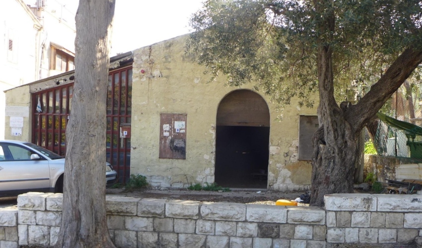 המבנה הקיים בשדרות בן גוריון 51 (צילום: מתוך תיק תיעוד מקדים שערכה אדר' מיכל כהן מינץ)
