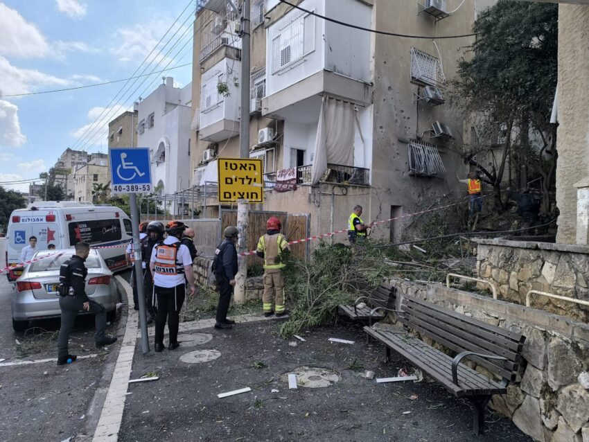 פגיעה בהדר (צילום: איחוד הצלה)