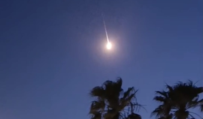היירוט בשמי הקריות (צילום: שימוש לפי סעיף 27א' לחוק זכויות יוצרים)