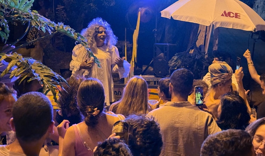 אירועי "לילה לבן" (צילום: ענת סלומון, דוברות עיריית חיפה)