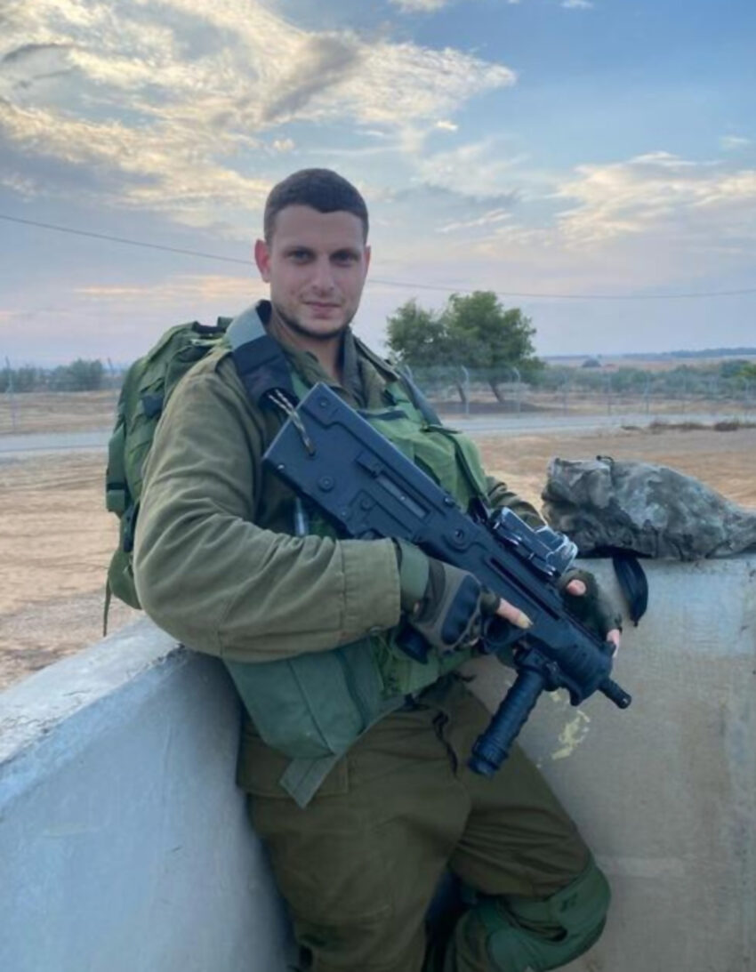 מתן לזר ז"ל בשירות מילואים